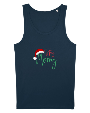 Stay Merry  Navy