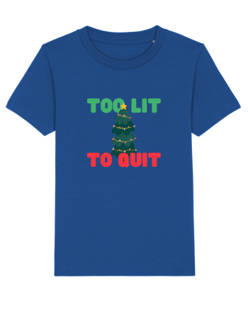 Too Lit to Quit (Brad de Crăciun)  Majorelle Blue