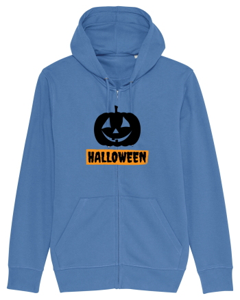 Halloween Pumpkin Black Bright Blue