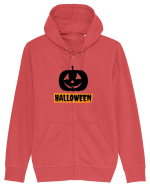 Halloween Pumpkin Black Hanorac cu fermoar Unisex Connector