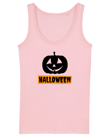 Halloween Pumpkin Black Cotton Pink