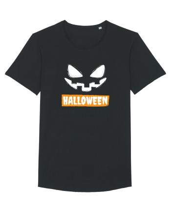 Halloween Spooky Face White (față înfricoșătoare)  Black