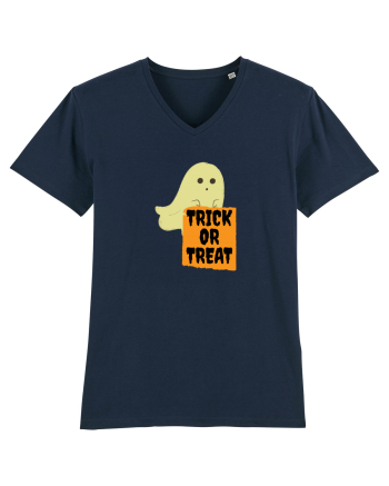 Trick or Treat Ghost French Navy