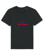 yoga language School Tricou mânecă scurtă Unisex Rocker