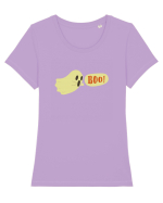 Boo Ghost  Tricou mânecă scurtă guler larg fitted Damă Expresser