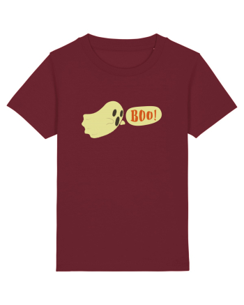 Boo Ghost  Burgundy