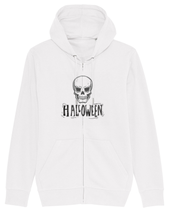 Halloween Skull White