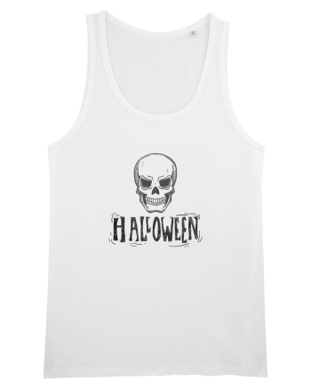Halloween Skull White