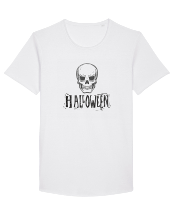 Halloween Skull White