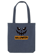 Halloween Spooky Face Black (față înfricoșătoare)  Sacoșă textilă