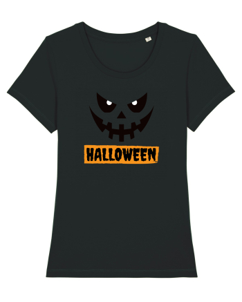 Halloween Spooky Face Black (față înfricoșătoare)  Black