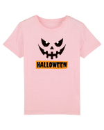 Halloween Spooky Face Black (față înfricoșătoare)  Tricou mânecă scurtă  Copii Mini Creator