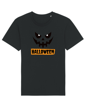 Halloween Spooky Face Black (față înfricoșătoare)  Black
