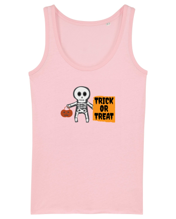Schelet Trick or Treat  Cotton Pink