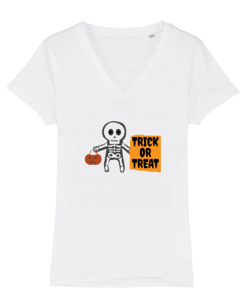 Schelet Trick or Treat  White