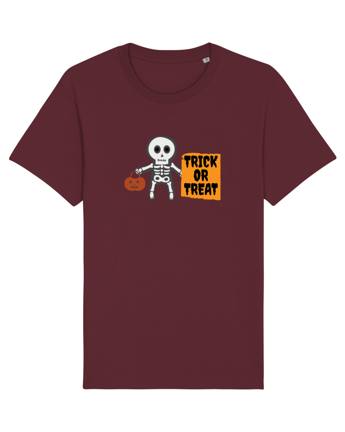 Tricou mânecă scurtă Unisex Rocker Burgundy