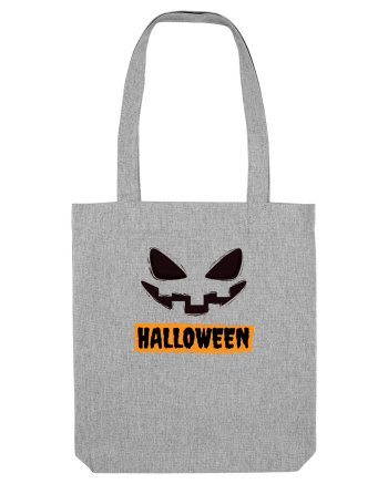 Halloween Spooky Face Black(față înfricoșătoare)  Heather Grey