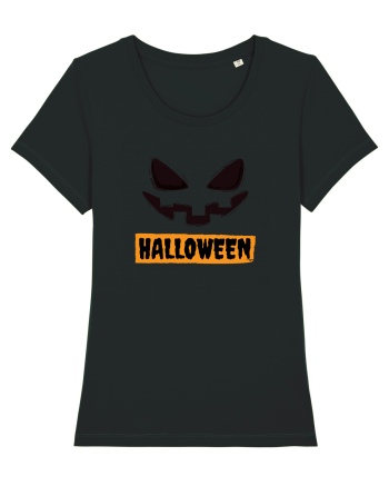 Halloween Spooky Face Black(față înfricoșătoare)  Black