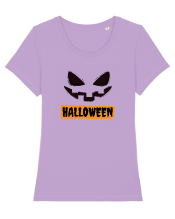 Halloween Spooky Face Black(față înfricoșătoare)  Lavender Dawn