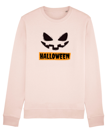 Halloween Spooky Face Black(față înfricoșătoare)  Candy Pink