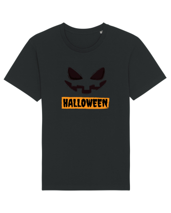 Halloween Spooky Face Black(față înfricoșătoare)  Black