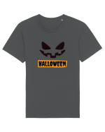 Halloween Spooky Face Black(față înfricoșătoare)  Tricou mânecă scurtă Unisex Rocker