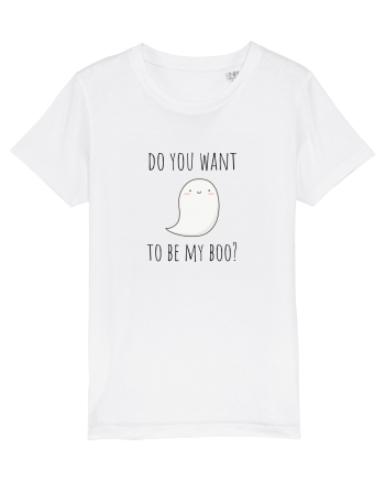 Do you want to be my boo?  White