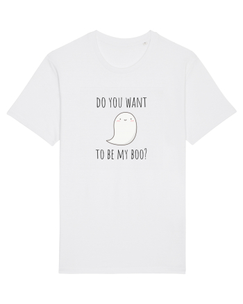 Do you want to be my boo?  White