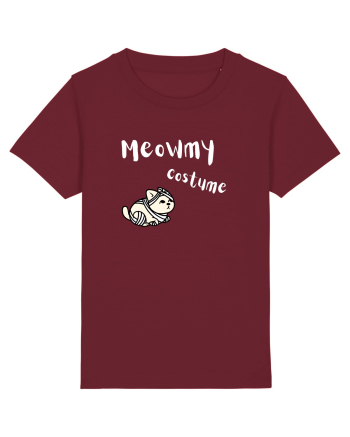 Meowmy Costume White Burgundy