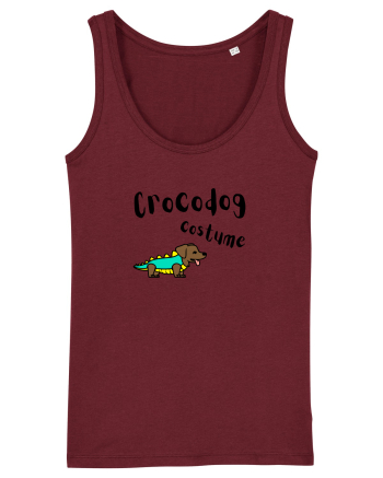 Crocodog Costume (negru)  Burgundy