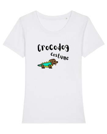 Crocodog Costume (negru)  White