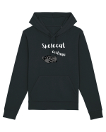 Skelecat costume (white)  Hanorac Unisex Drummer