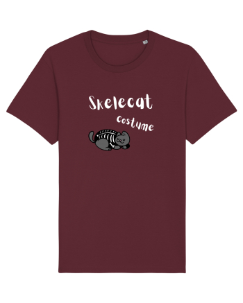 Skelecat costume (white)  Burgundy