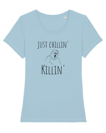 Just chillin', killin' Sky Blue