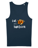 Cat - o '- lantern (alb)  Maiou Bărbat Runs