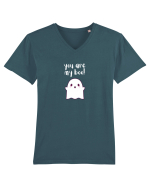 You are my boo!  Tricou mânecă scurtă guler V Bărbat Presenter