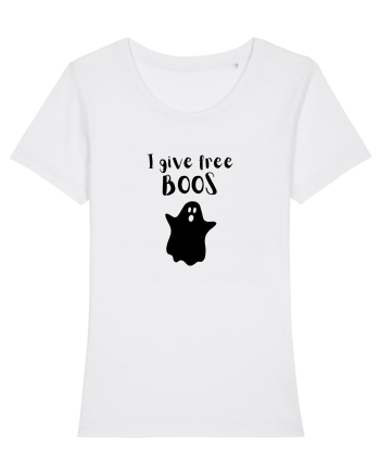 I give free Boos. (negru)  White