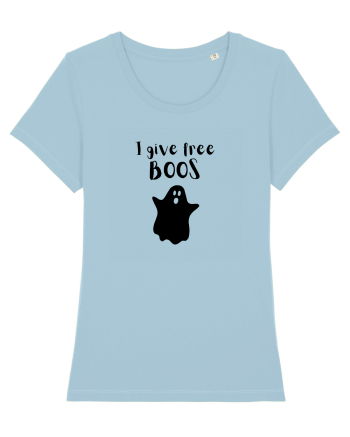 I give free Boos. (negru)  Sky Blue