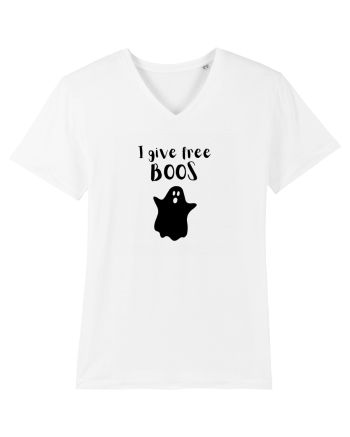 I give free Boos. (negru)  White
