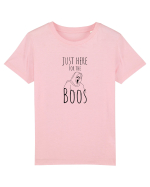 Just here for the Boos. (negru)  Tricou mânecă scurtă  Copii Mini Creator