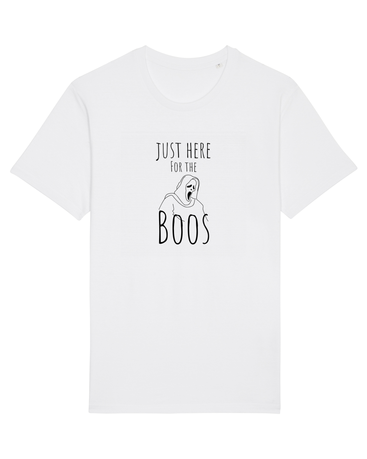 Tricou mânecă scurtă Unisex Rocker White