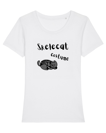 Skelecat costume (negru)  White