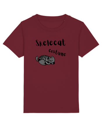 Skelecat costume (negru)  Burgundy