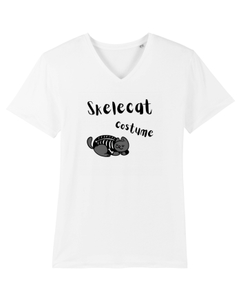 Skelecat costume (negru)  White