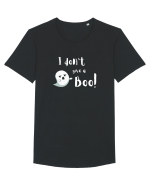 I don't give a Boo! (alb)  Tricou mânecă scurtă guler larg Bărbat Skater