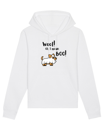 Woof! Oh, I mean Boo! (negru)  White