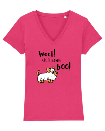 Woof! Oh, I mean Boo! (negru)  Raspberry