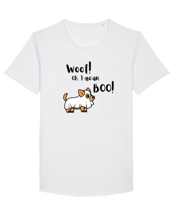 Woof! Oh, I mean Boo! (negru)  White