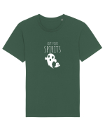Lift your spirits.  Tricou mânecă scurtă Unisex Rocker