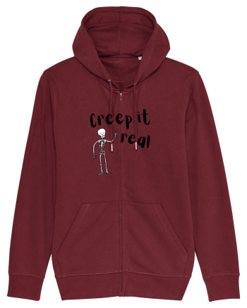 Creep it real (negru)  Burgundy